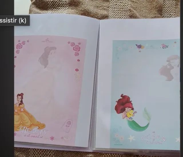PASTA DE COLEÇÃO DE PAPEL DE CARTA - Foto 3