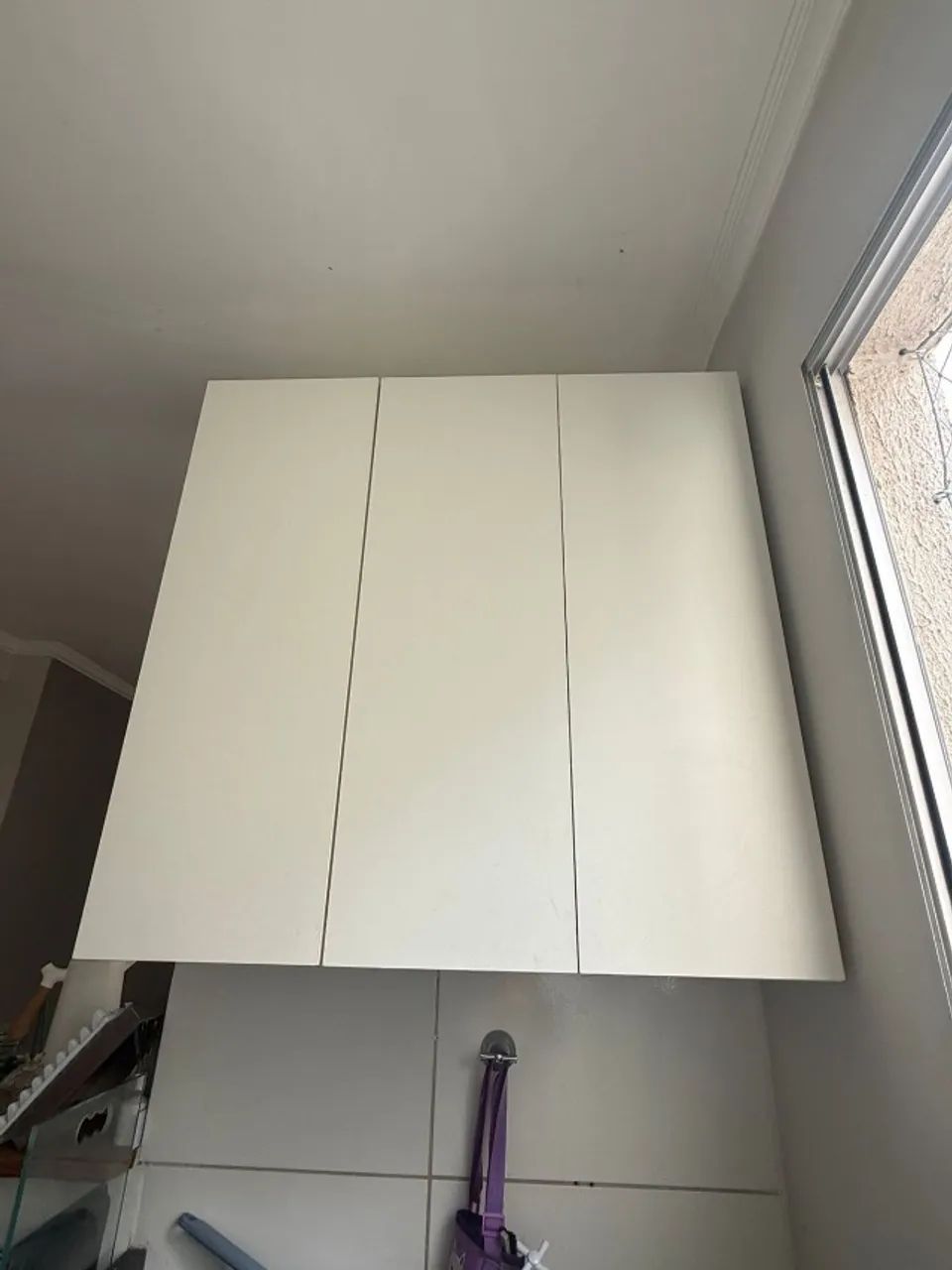 Armários de cozinha planejado em MDF branco  - Foto 5