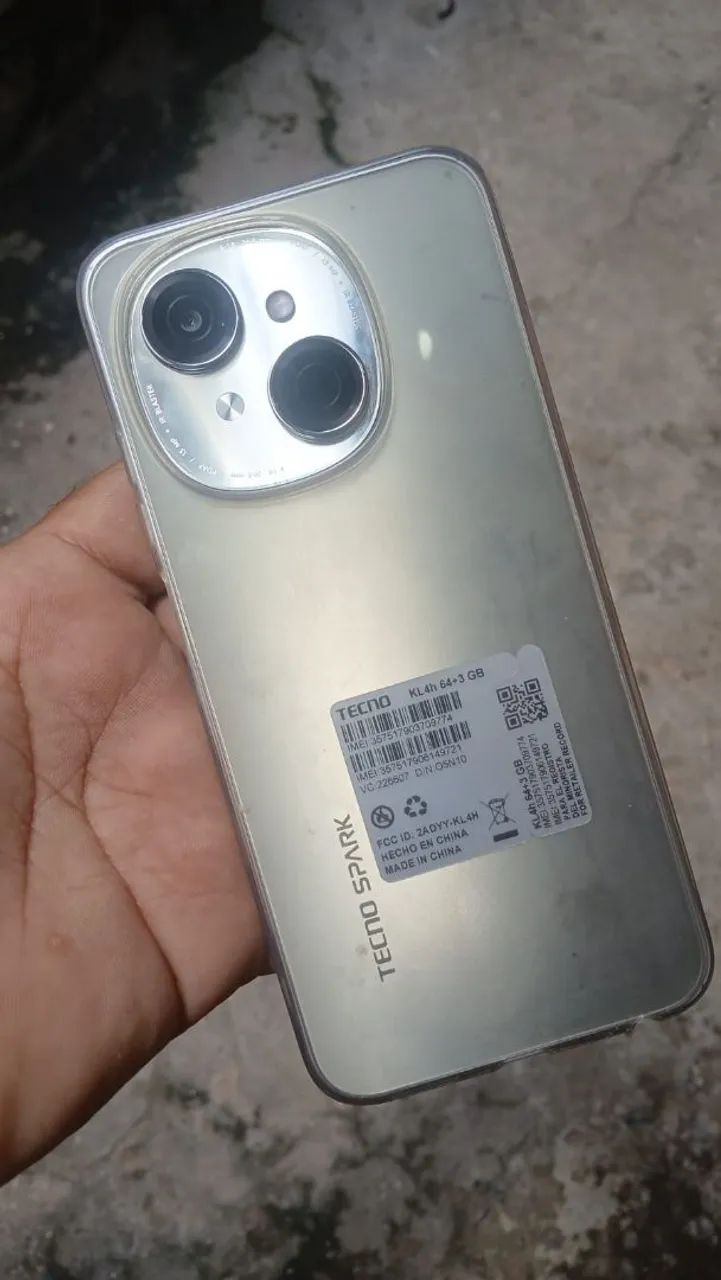 Tecno sperk go 1 novo
