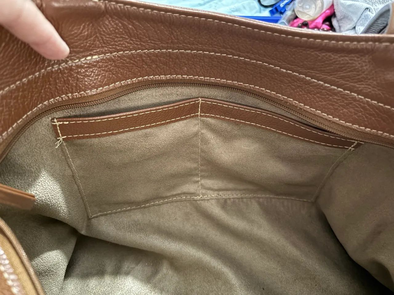 Bolsa feminina de couro legítimo, Da Marca Lissa 230,00 - Foto 3
