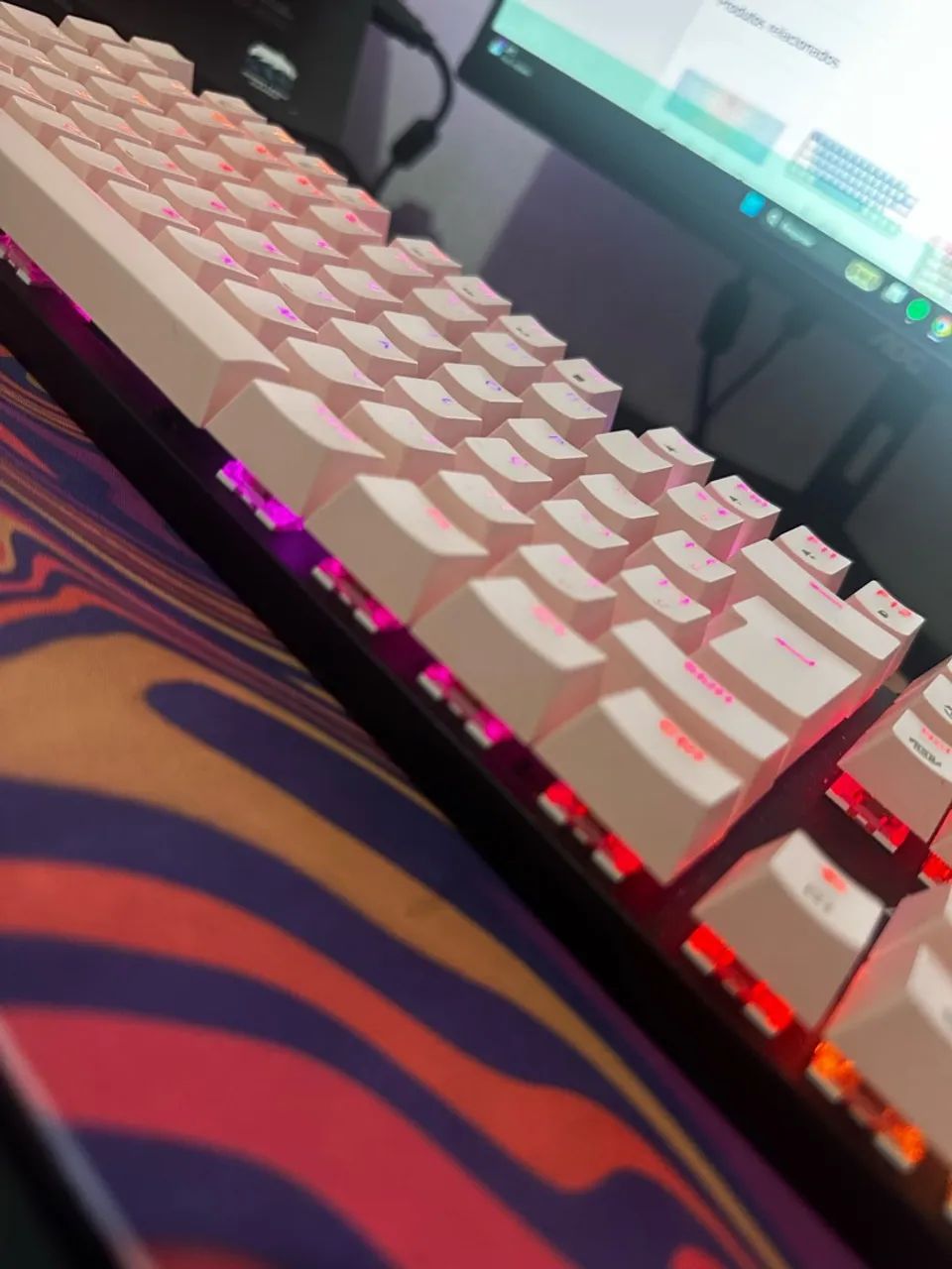 Teclado Gamer Mecânico - Foto 2