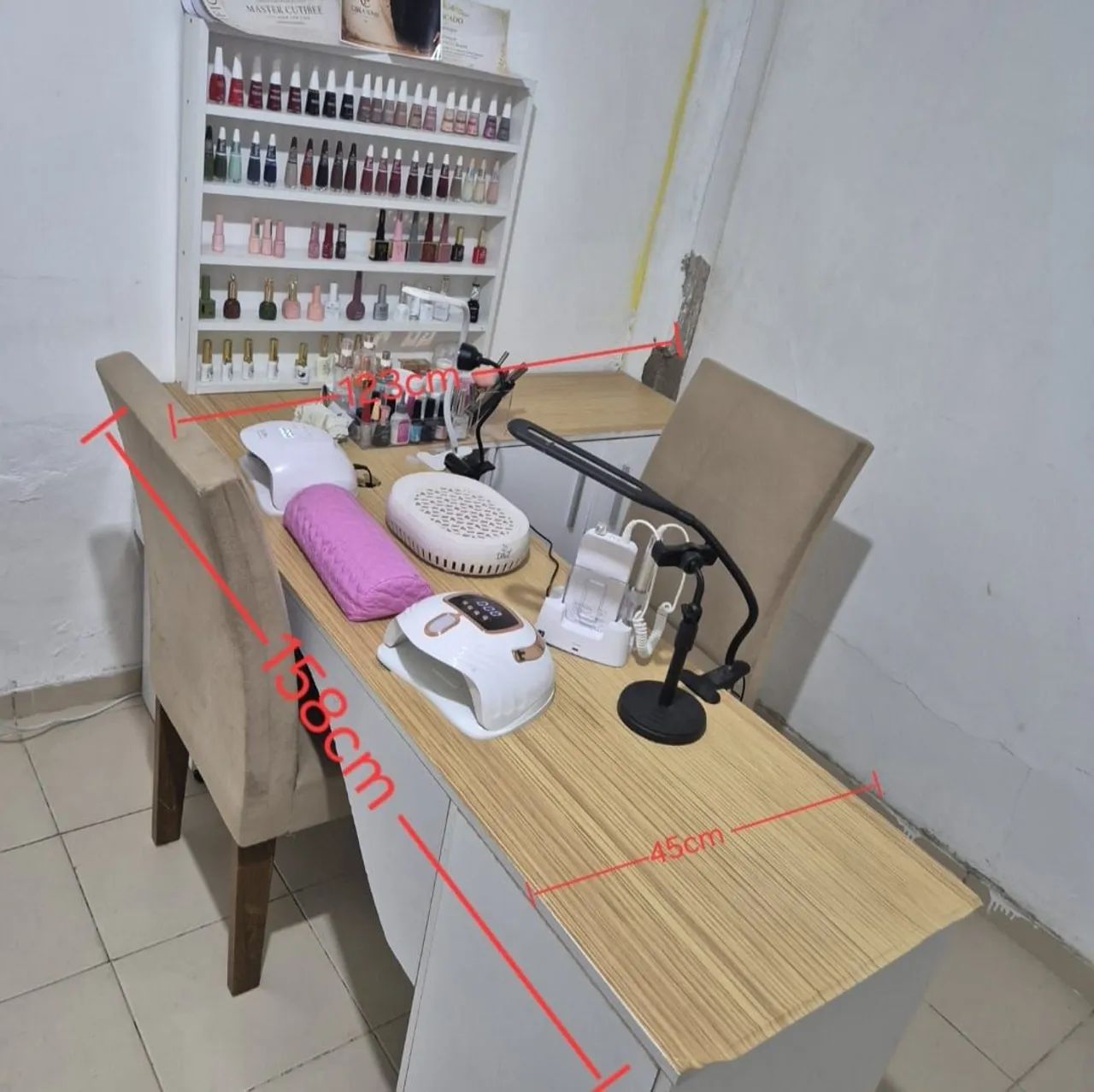 Mesa em L