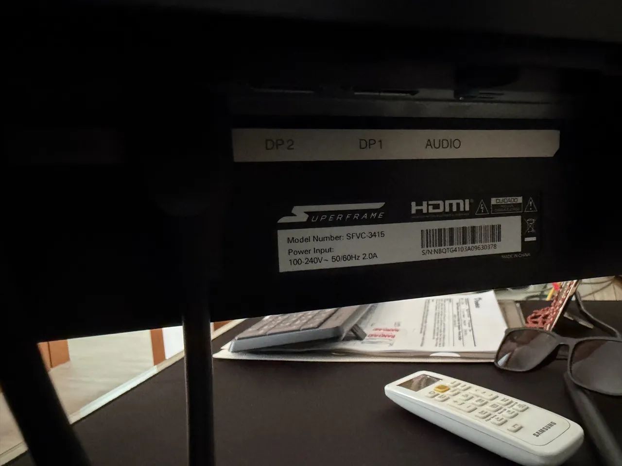 Monitor SuperFrame ultrawide curvo de 34 polegadas - Foto 2