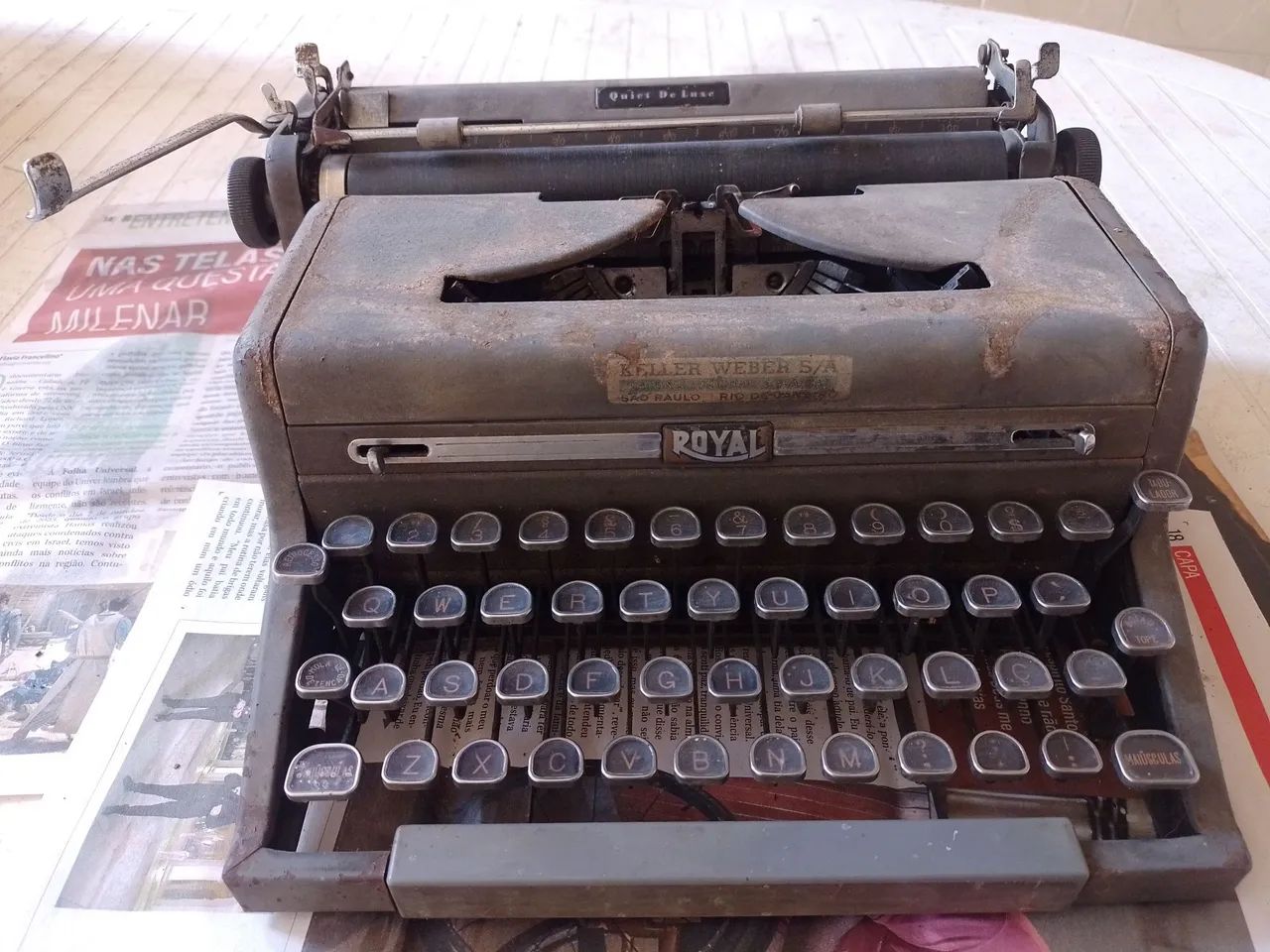 Máquina de escrever 