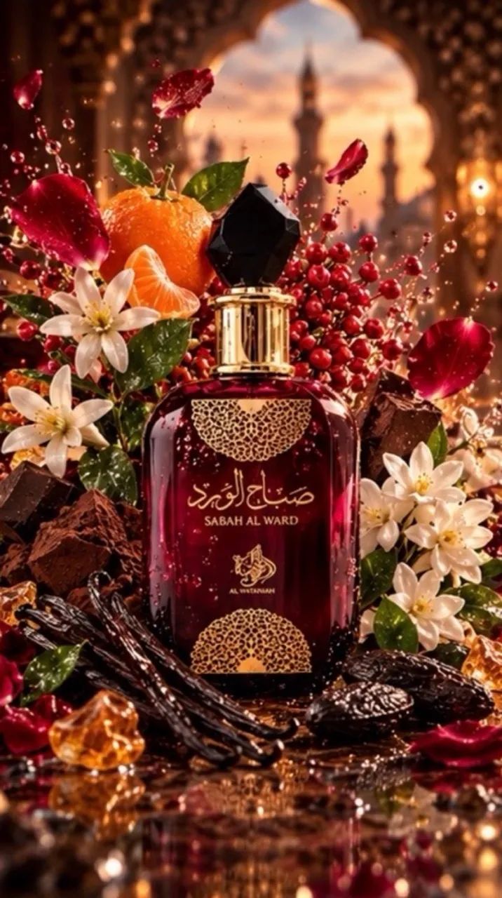 Perfume árabe al wataniah SABAH AL WARD 100ml