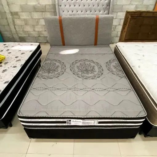 Colchão casal Bellatrix 100% espumas D45 suporta 150kg pessoa / pague na entrega  - Foto 3