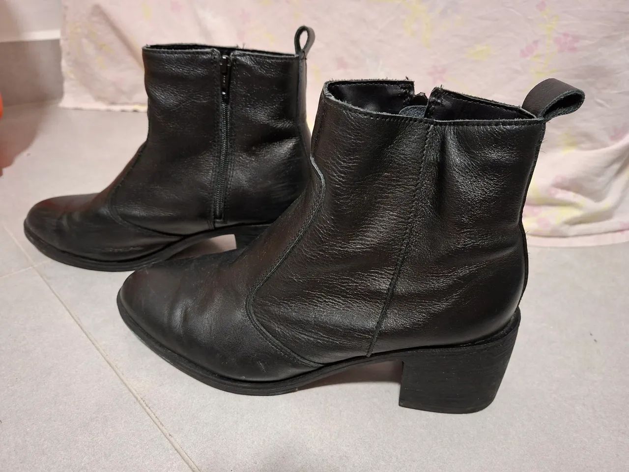 Bota feminina stiletto 