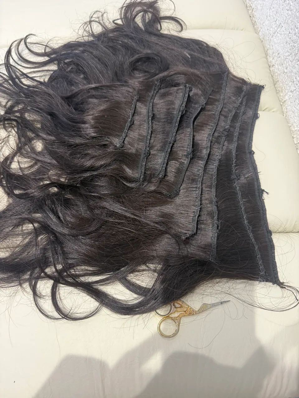 Cabelo vietnamita, 60cm aproximadamente 250 grama. 
