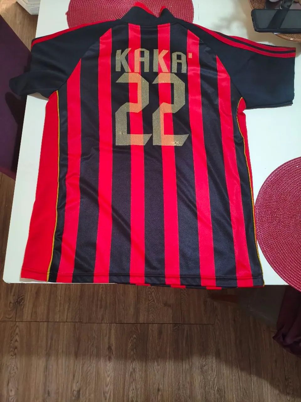 Camisa retrô Milan e santos - Foto 2