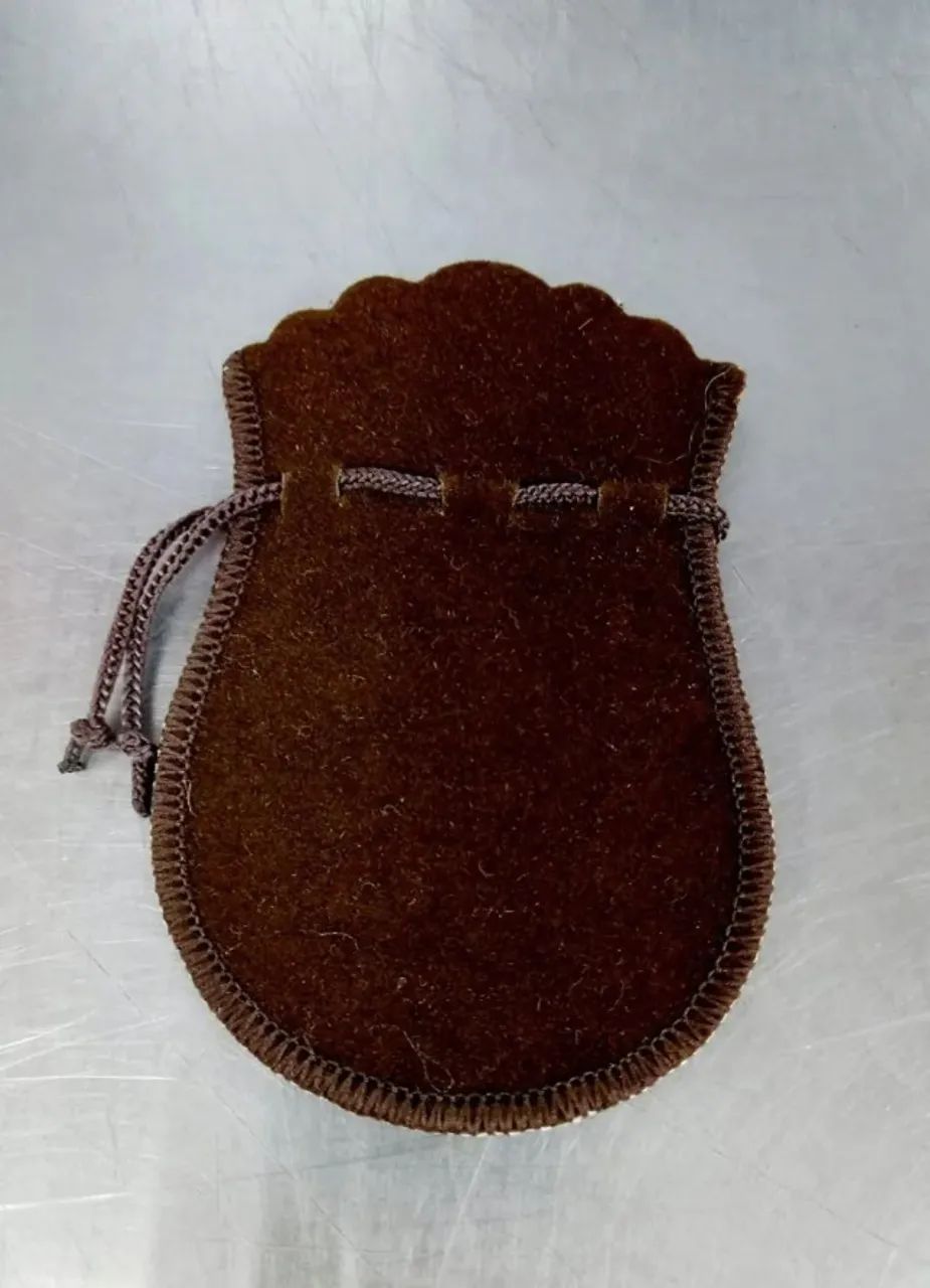 08 Sacos Carmuça Marrom 10cm - Foto 2