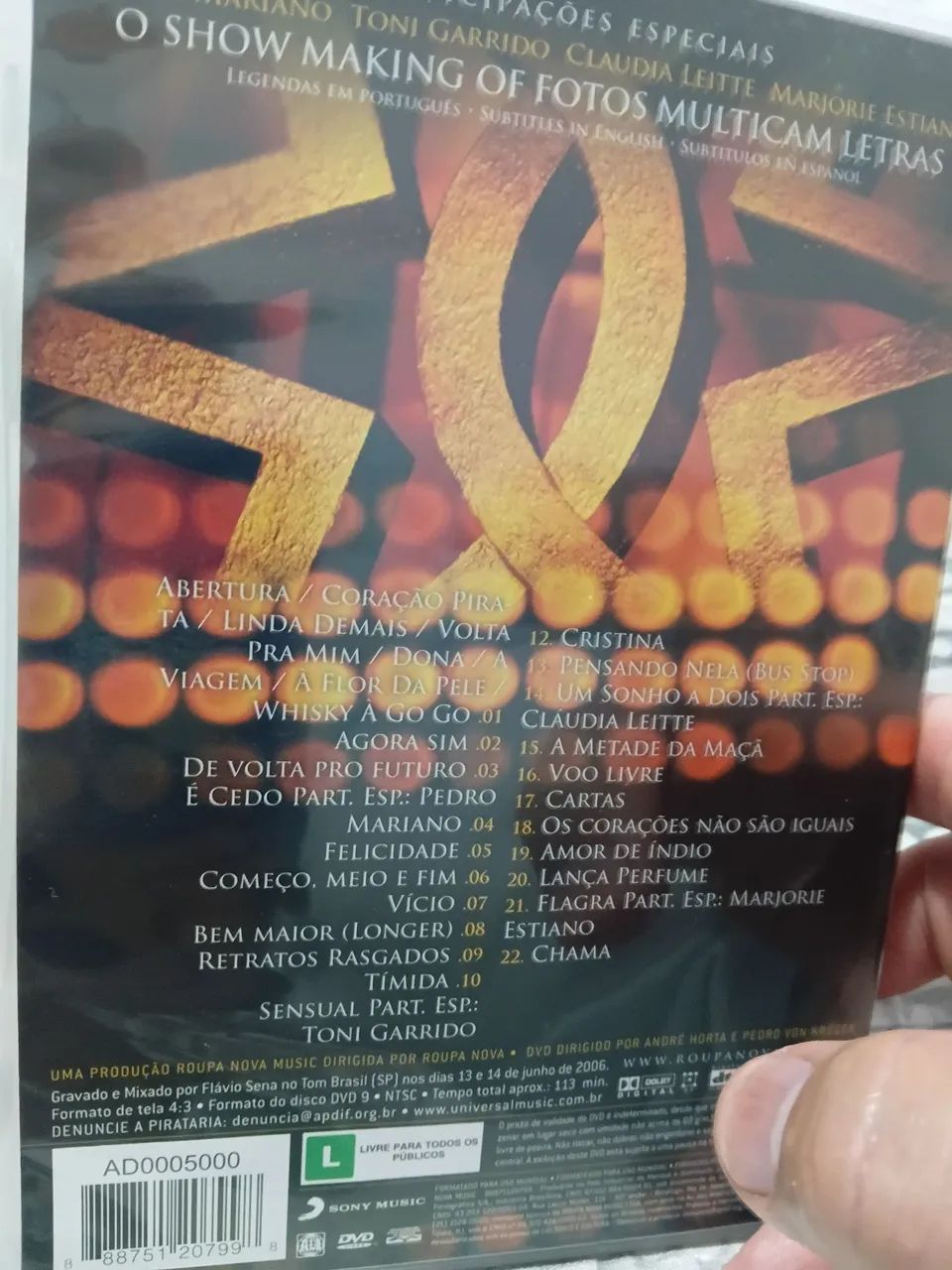 DVD Roupa nova Acústico - Foto 2
