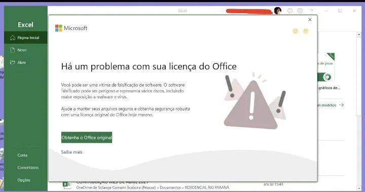 Pacote Office Microsoft Word, Exel, Outlook.... Oficial  - Foto 2