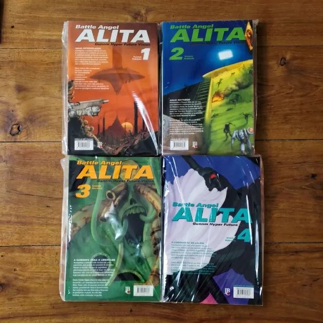 RARIDADE] Battle Angel Alita Completo (1 ao 4) - Edição de Luxo