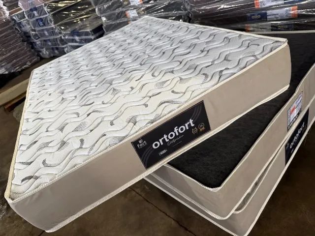 Conjunto Cama Com colchão Ortopédico 24cm Completa Nova , Promoção  - Foto 2