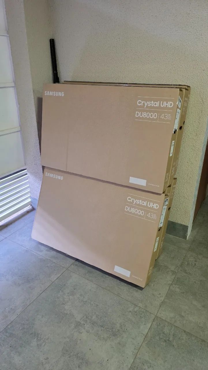 TV Samsung SmartTV 43 DU8000 - Lacradas e garantia - Foto 5