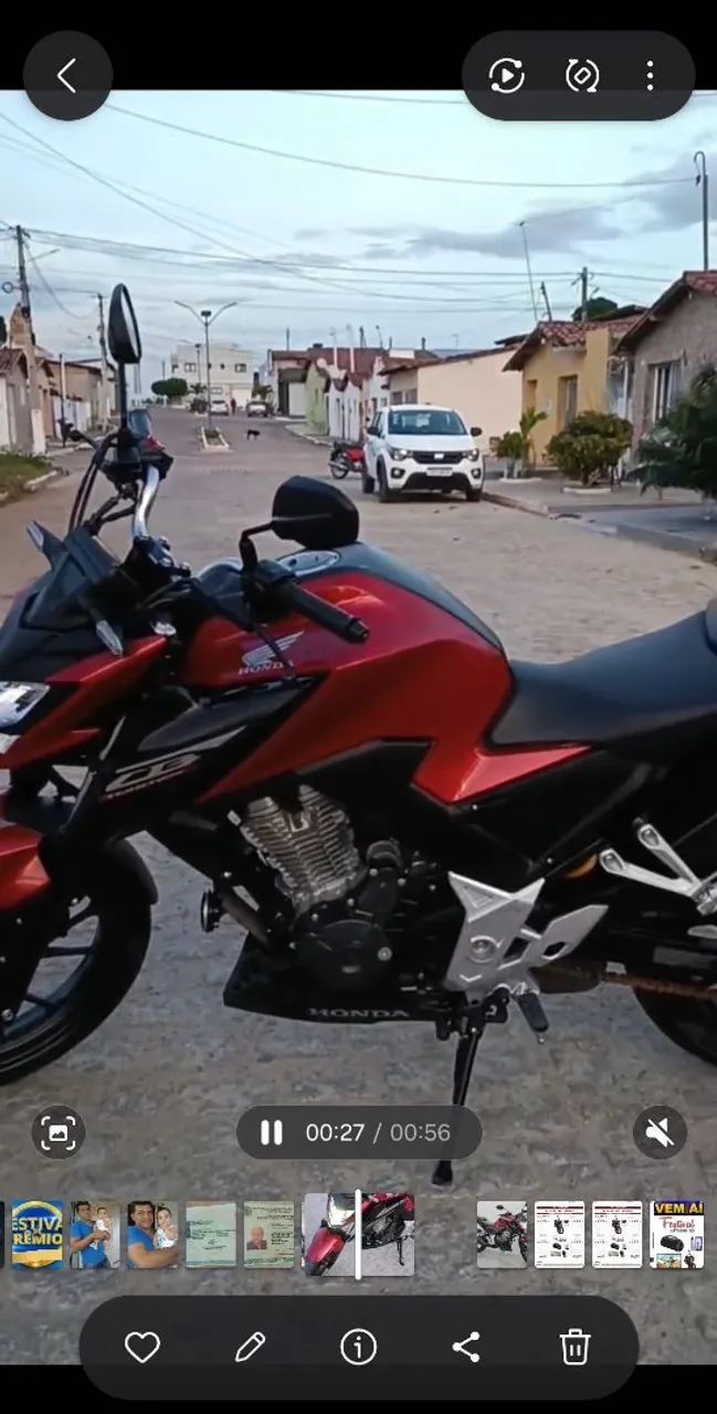 Vendo CB 300F 2025 abs, emplacada 2026 - Foto 3