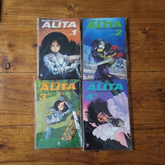 RARIDADE] Battle Angel Alita Completo (1 ao 4) - Edição de Luxo