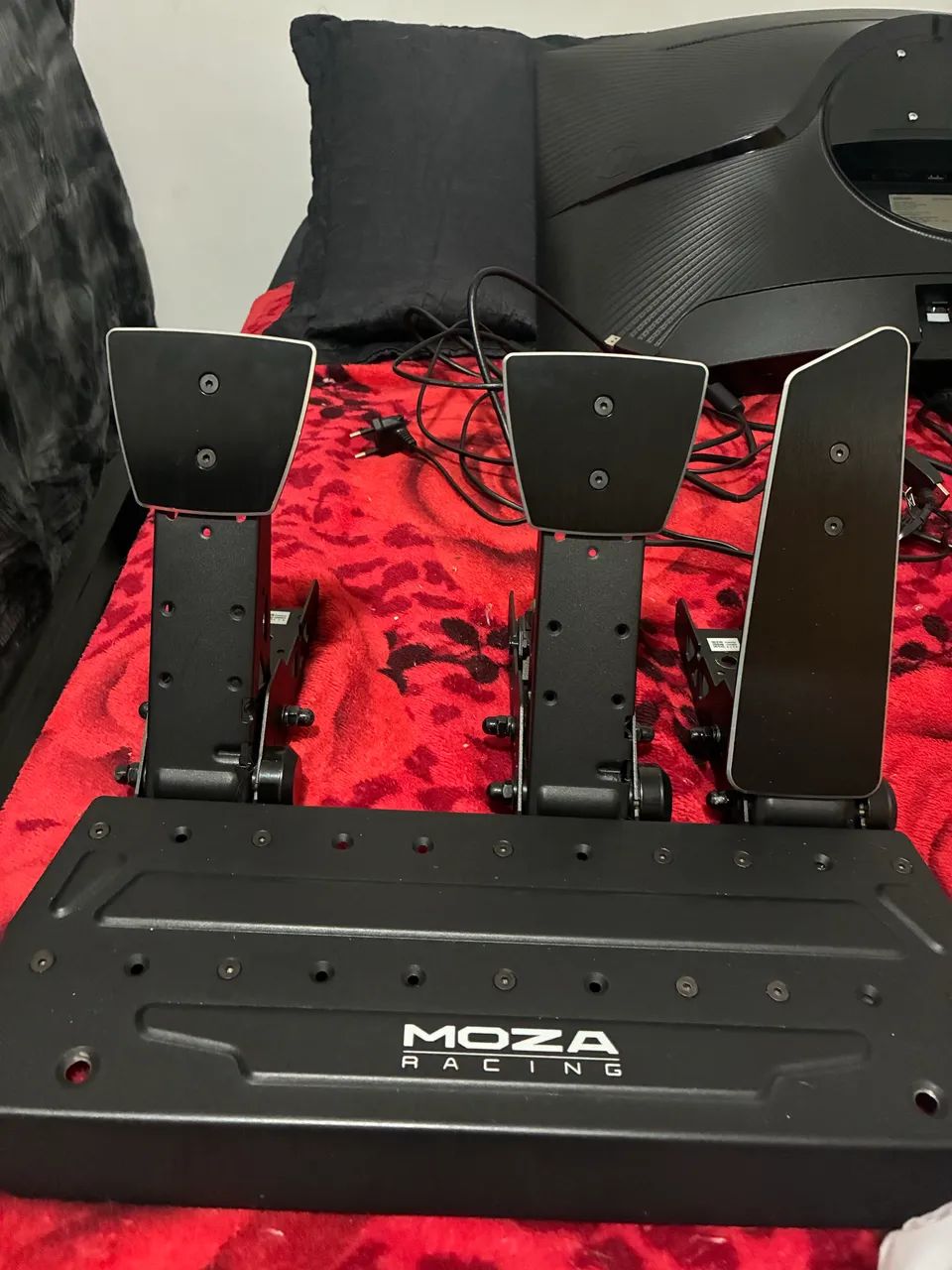 Pedal Moza SRP Load Cell com Embreagem