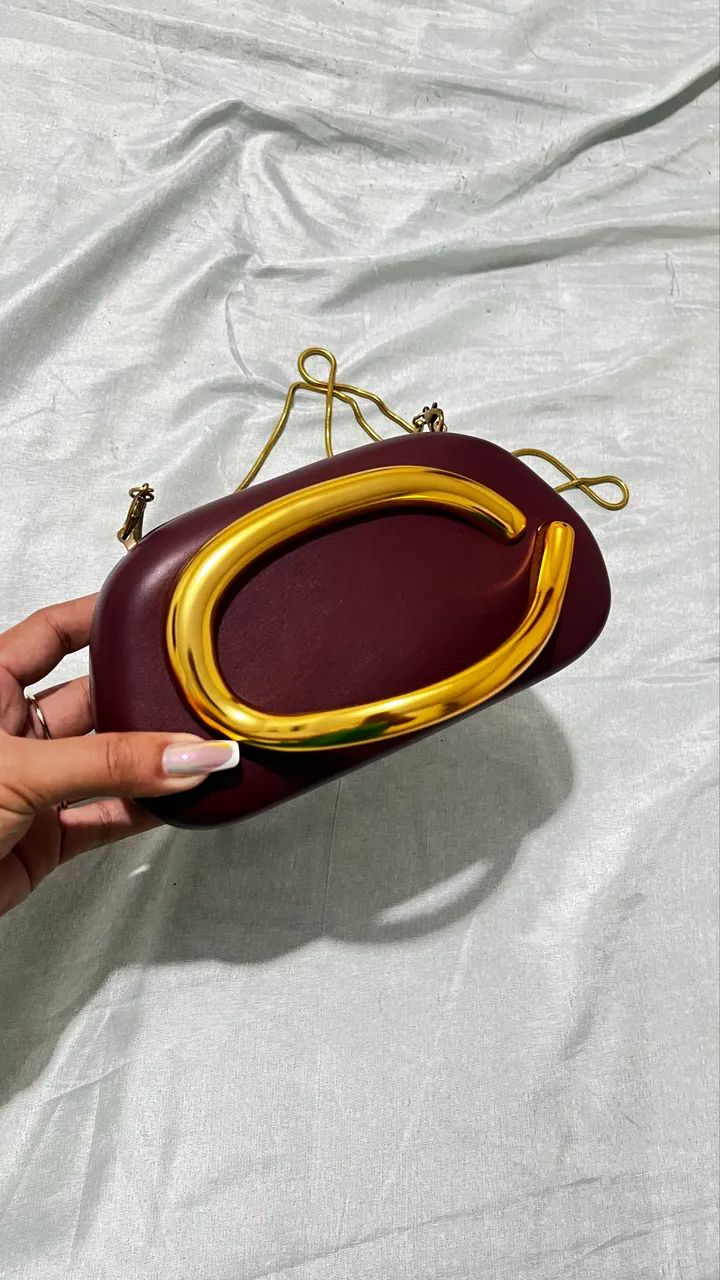Bolsa vinho nova - Foto 2