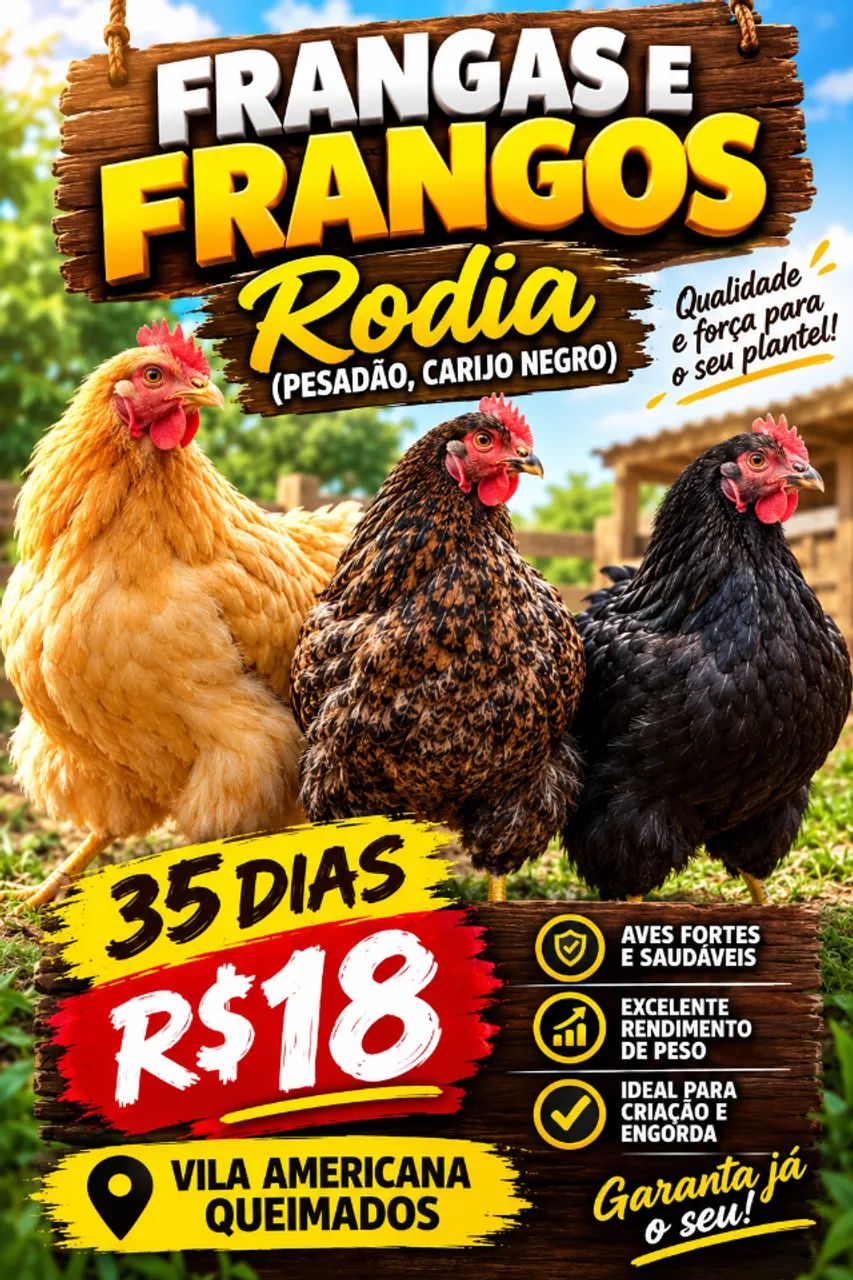FRANGAS E FRANGOS RODIA 