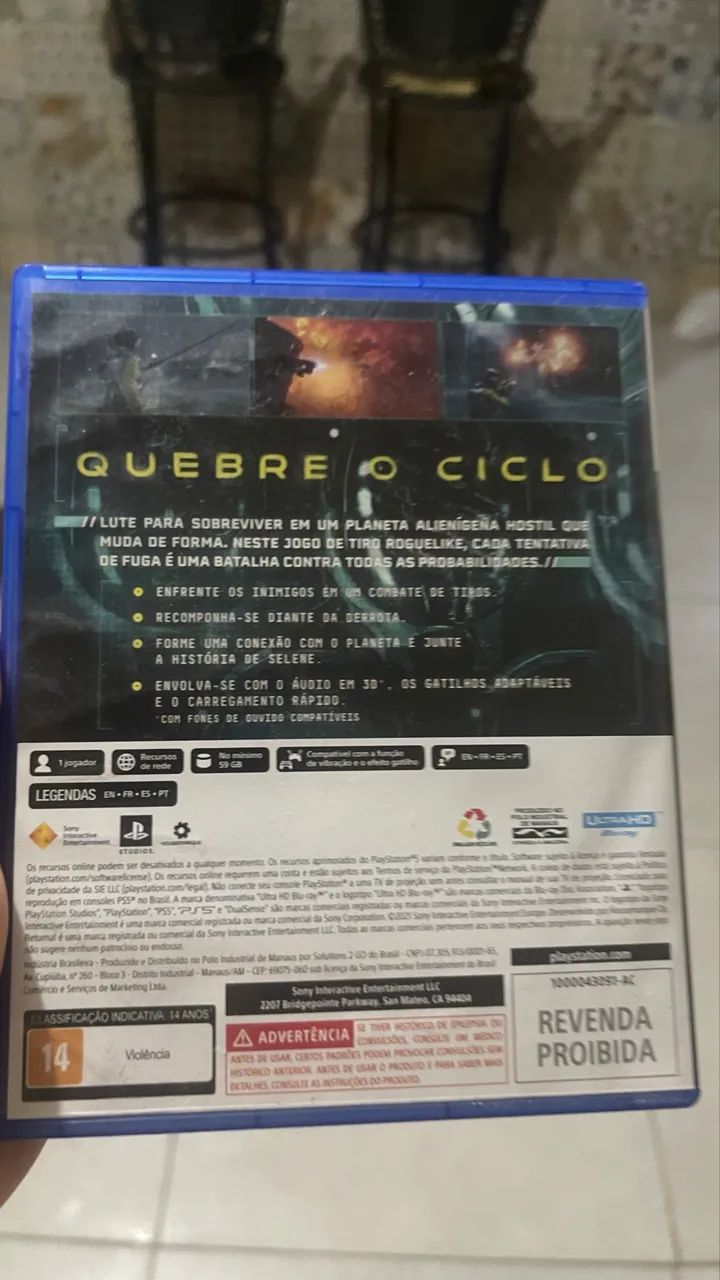 Jogo de ps5 RETURNAL - Foto 3