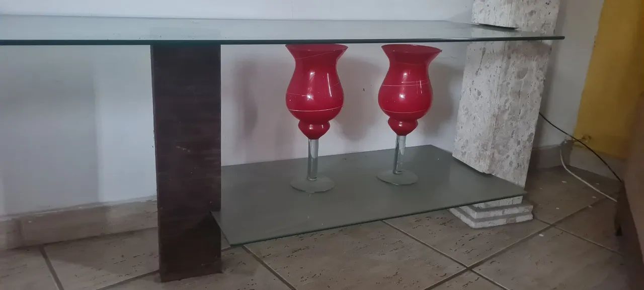 Estante em granito e blindex - Foto 4