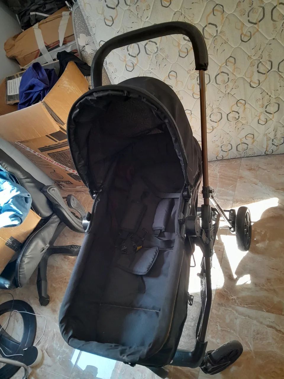 Carrinho de bebê 2 em 1 - Foto 4