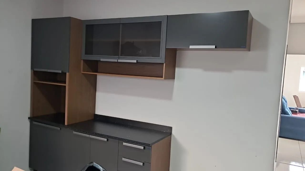 Armário de cozinha usado é bem conservado - Foto 5