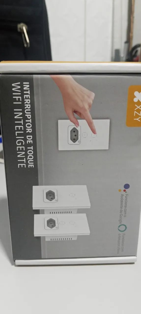 INTERRUPTOR INTELIGENTE COMANDO DE VOZ WIFI ALEXA COM TOMADA - Foto 3