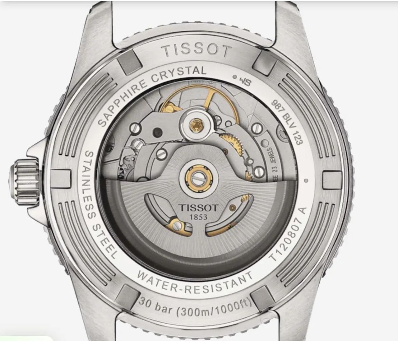 Relógio Tissot Seastar powermatic 80  - Foto 3