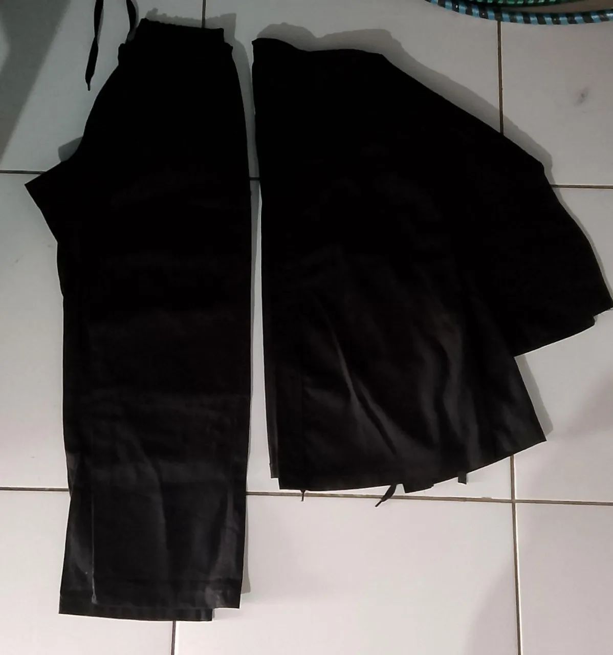 Kimono preto para karatê ou hapkido e crianças de 6 a 10 anos