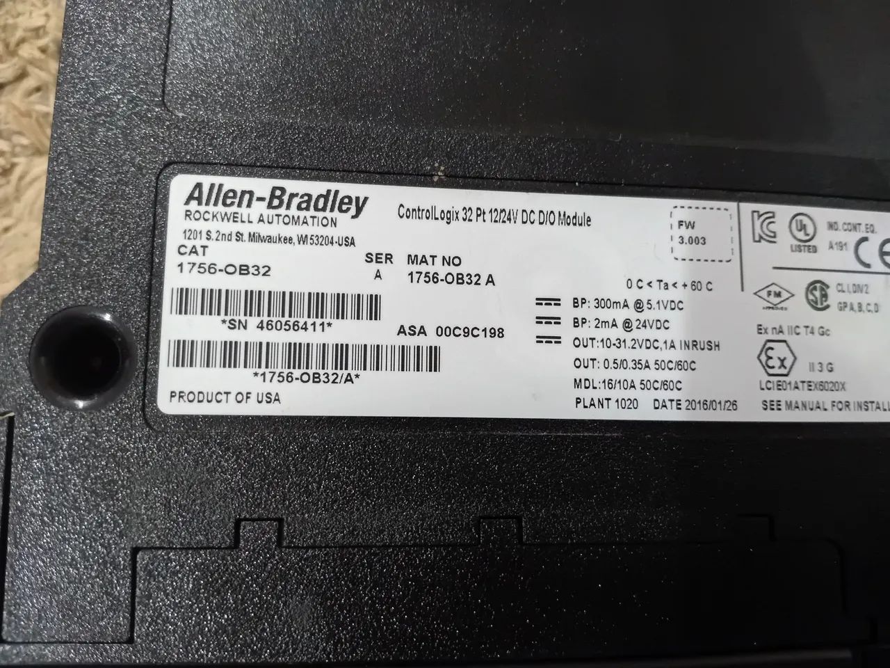 allen bradley 1756 ob32 - Foto 4