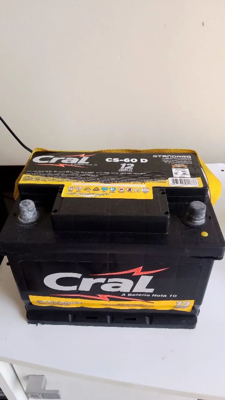 Bateria 12v 60Ah - Bateria de Carro - Foto 3