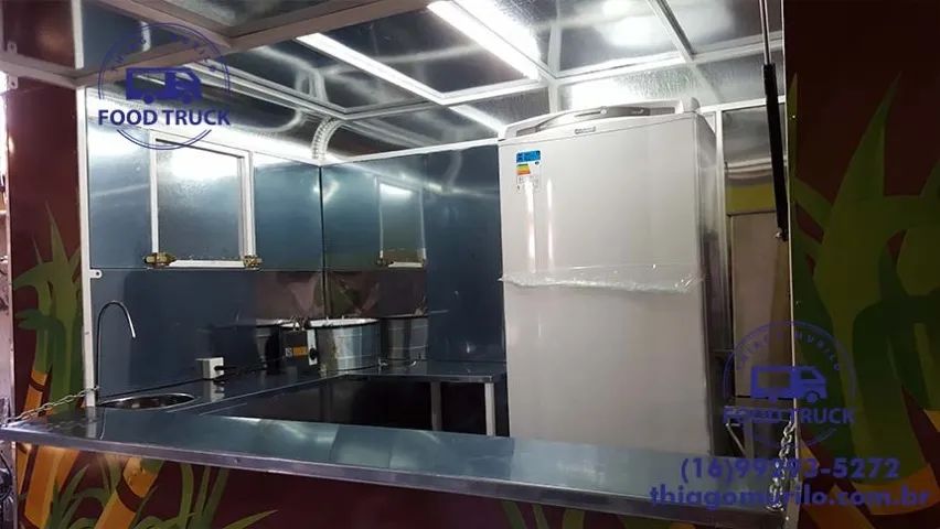 Trailer food pastel caldo de cana - Foto 5