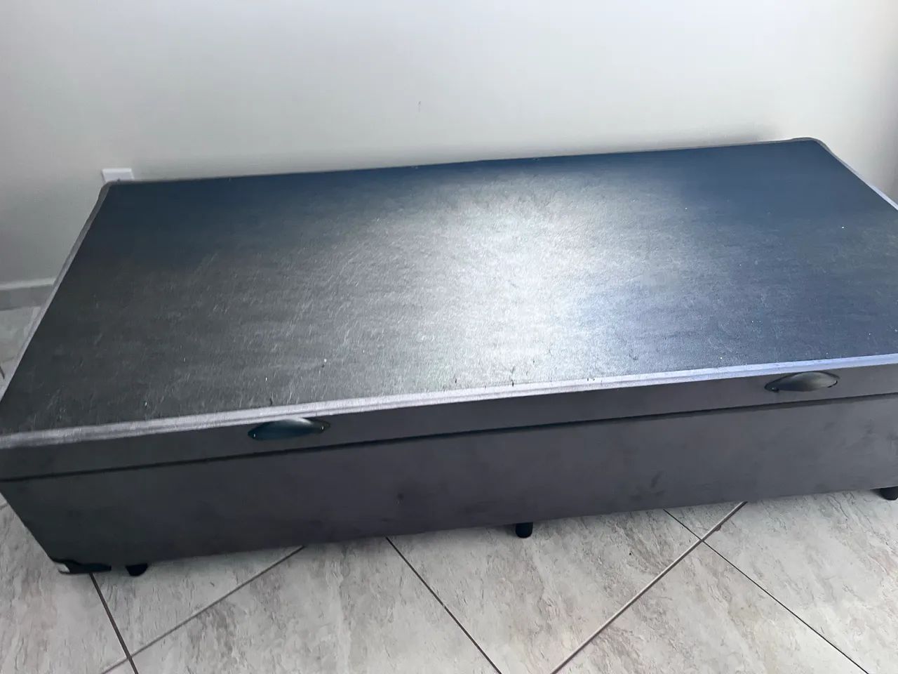 Cama box baú de solteiro - Foto 2