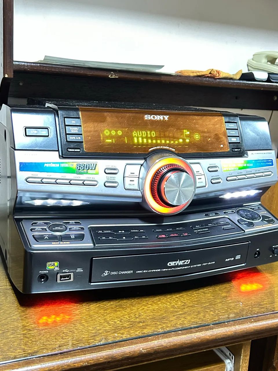Aparelho de Som SONY HCD-ZUX9