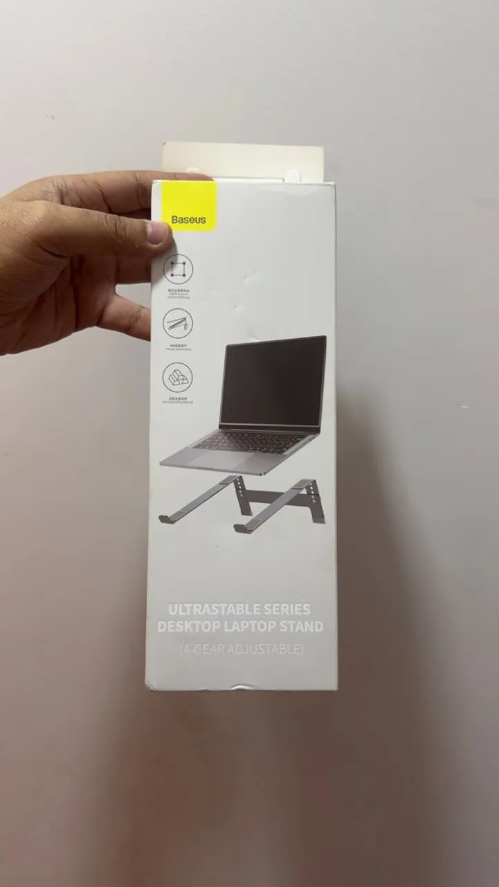 Suporte Notebook Baseus UltraStable 4 Alturas com Caixa - Foto 4