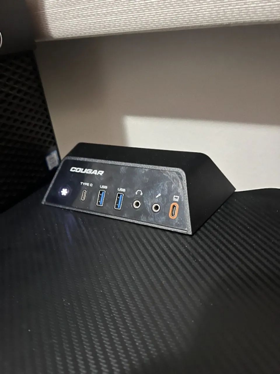 Mesa Gamer Cougar E-Mars com ajuste de altura e rgb - Foto 3
