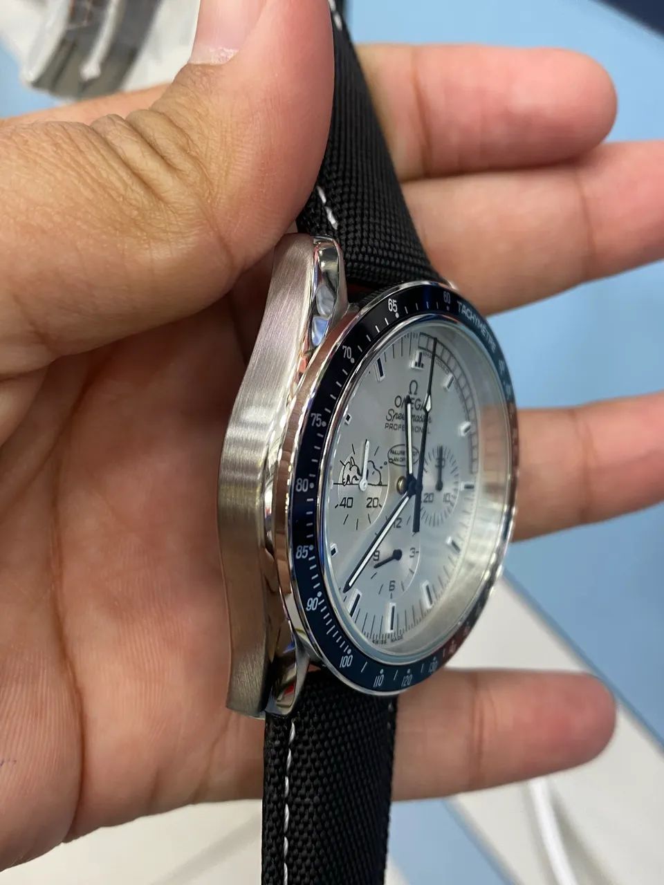 Omega Speedmaster - Snoopy / Moonwatch style - Foto 2