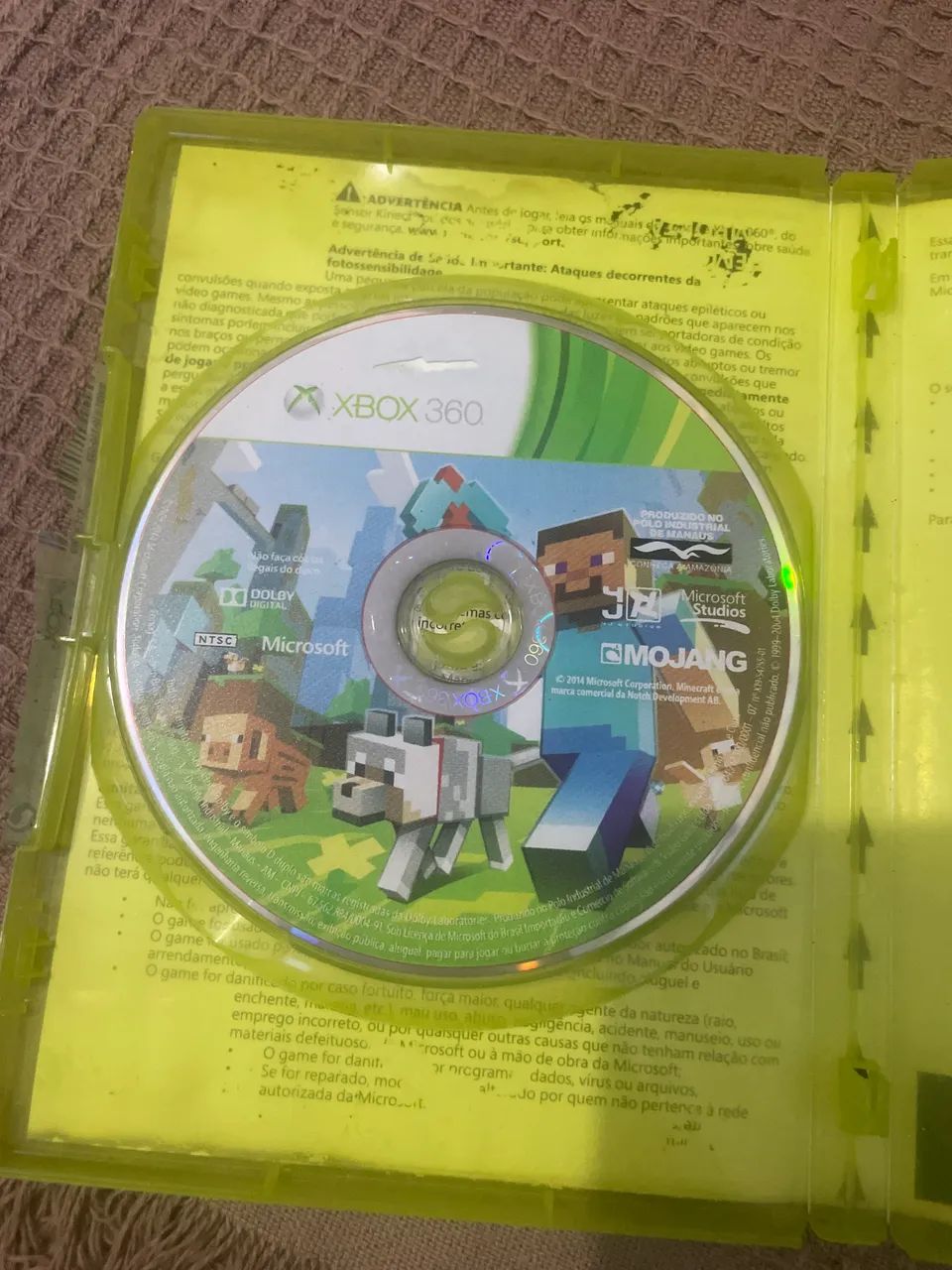 Minecraft Xbox 360