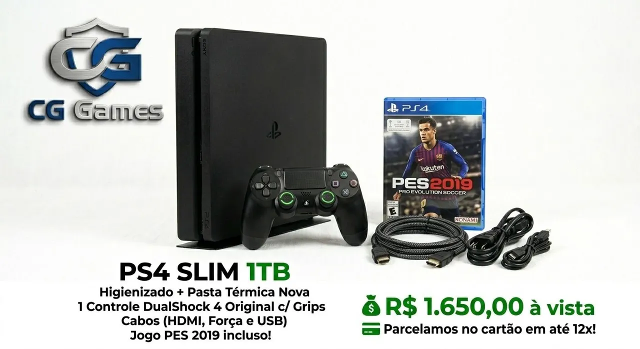 Playstation 4 pro 1TB - Consoles de Vídeo Game - Santa Cruz