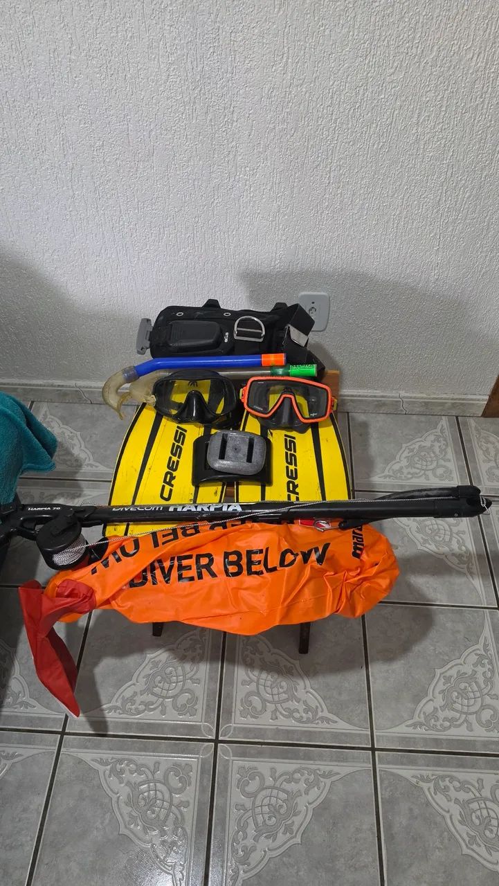 Equipamento pesca sub - Foto 2