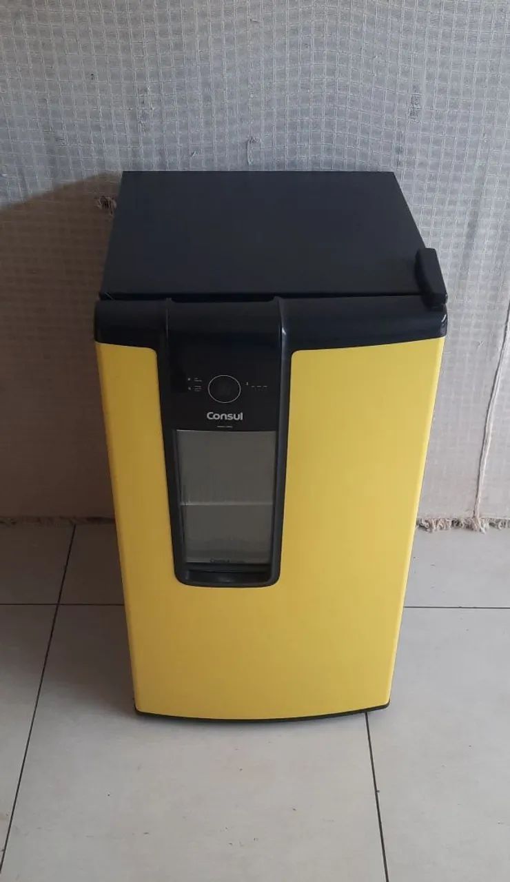 Frigobar cervejeira consul amarelo com luz interna  - Foto 5