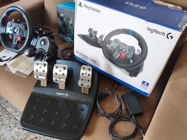 Volante logitech g29 com câmbio - Foto 6