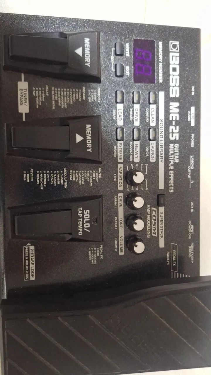 Pedaleira Boss ME 25 - Foto 2