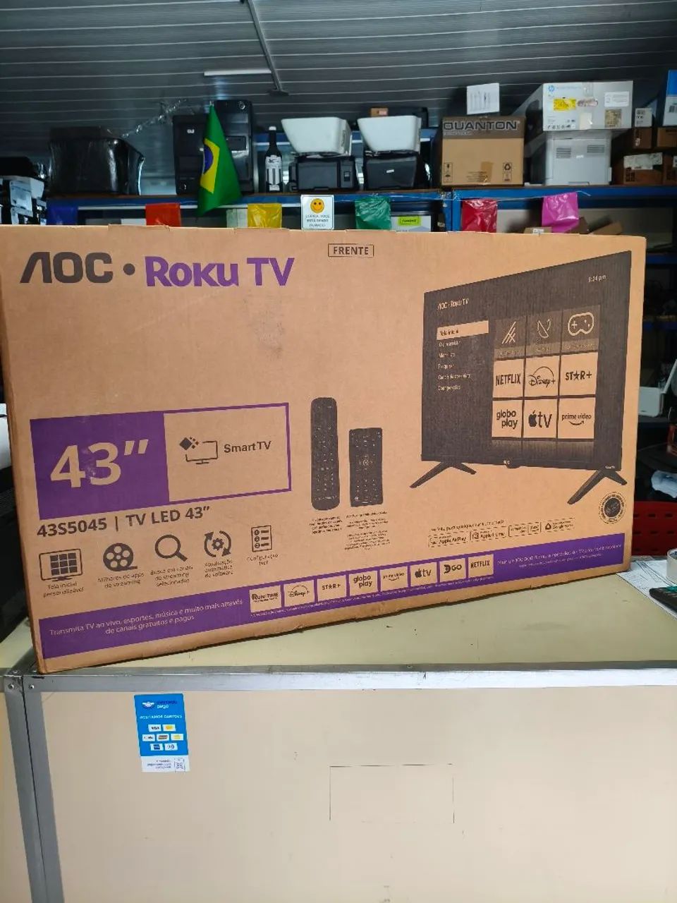 TV AOC 43 Polegadas FULL HD LED