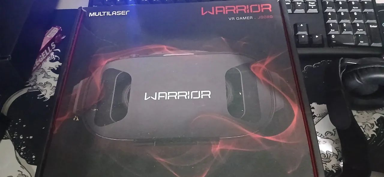 óculos de realidade virtual para celular warrior - Foto 3