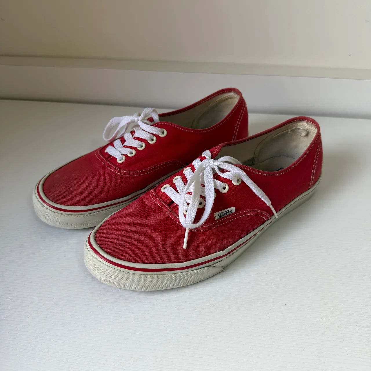 Tenis vans authentic usado vermelho 42 - Foto 3
