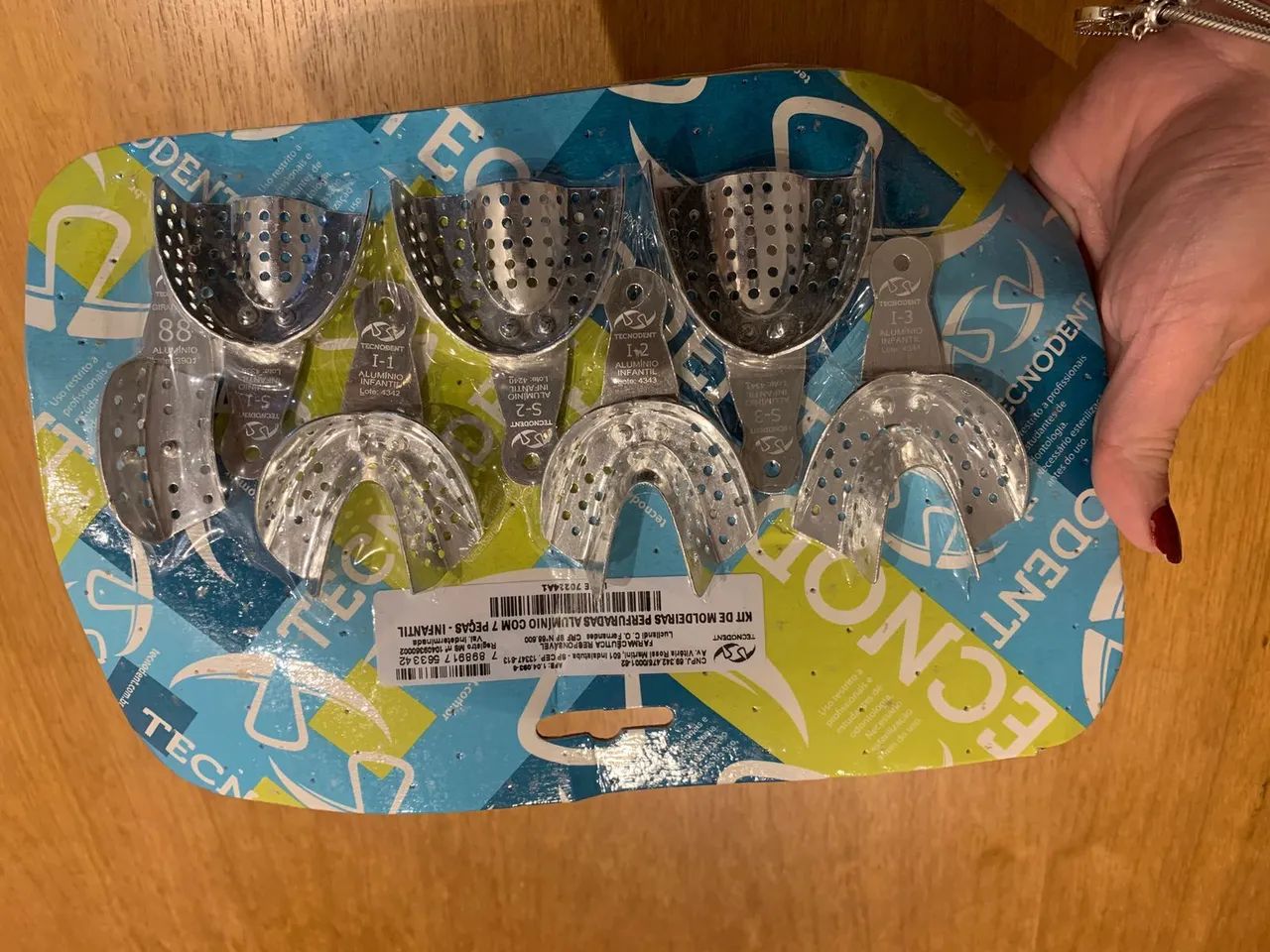 Kit moldeiras infantis odontológicas  - Foto 2