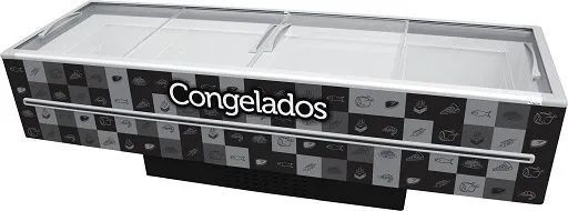 Ac ilha Fricon 1.163lts 3mts freezer 